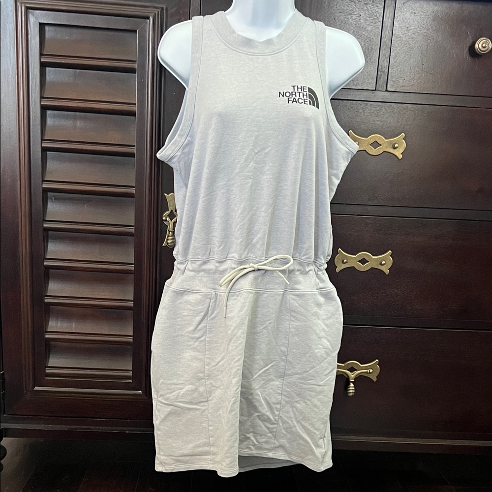 The North Face Light Gray Sleeveless Dress - Picture 1 of 8